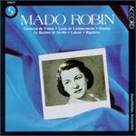 Mado Robin - Lucien Lavaillote (flute); Mado Robin (vocals); Richard Blareau (conductor)