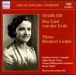 Mahler: Das Lied von der Erde; Three R�ckert Lieder