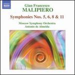 Malipiero: Symphonies Nos. 5, 6, 8 & 11