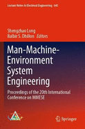 Man-Machine-Environment System Engineering: Proceedings of the 20th International Conference on Mmese
