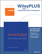 Management, 2e Wileyplus Learning Space Registration Card + Loose-Leaf Print Companion
