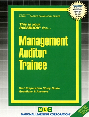 Management Auditor Trainee: Volume 3285 - National Learning Corporation