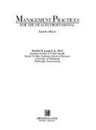Management practices for the health professional