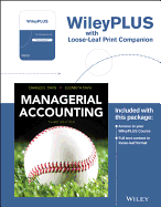 Managerial Accounting, 3rd Edition Loose-Leaf Print Companion