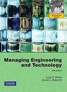 Managing Engineering and Technology: International Edition