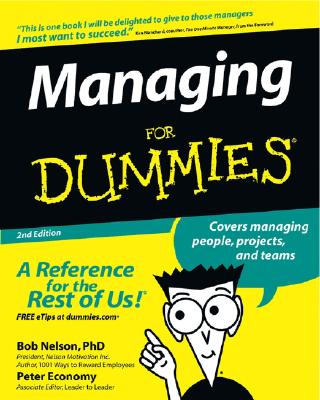 Managing for Dummies - Nelson, Bob, and Economy, Peter, and Blanchard, Ken (Foreword by)