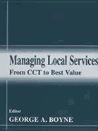 Managing Local Services: From Cct to Best Value