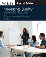 Managing Quality: Integrating the Supply Chain