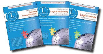 Manhattan LSAT Strategy Guides, Set of 3