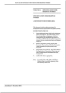 Manual of Contract Documents for Highway Works: Vol. 1: Specification for Highway Works
