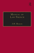 Manual of Law French