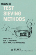 Manual on Test Sieving Methods