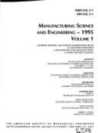 Manufacturing Science and Engineering