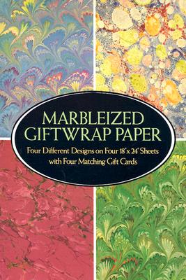 Marbleized Giftwrap Paper - Dover