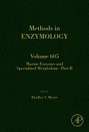 Marine enzymes and specialized metabolism - Part B