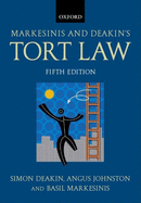 Markesinis & Deakin's Tort Law