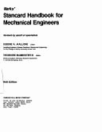 Marks' Standard Handbook for Mechanical Engineers