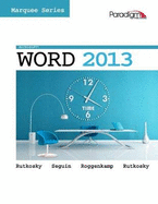 Marquee Series: Microsoft�Word 2013: Text with data files CD