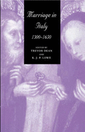Marriage in Italy, 1300 1650