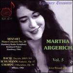 Martha Argerich, Vol. 5: Mozart, Bach, Schumann, Chopin