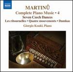 Martinu: Complete Piano Music, Vol. 4