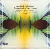 Martinu & Schnittke: Concertos for Two Pianos - Kathrin Rabus (violin); NDR Radio Philharmonic Orchestra; Eiji Oue (conductor)