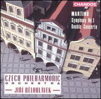 Martinu: Symphony No. 1; Double Concerto - Jaroslava Saroun (piano); Vaclav Mazacek (tympani [timpani]); Czech Philharmonic; Jir� Belohl�vek (conductor)