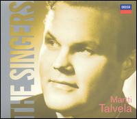 Martti Talvela - Irwin Gage (piano); Martti Talvela (vocals); Ralf Goth�ni (piano)