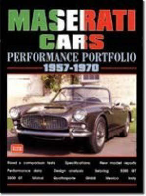 Maserati Cars 1957-1970 Performance Portfolio - Clarke, R M