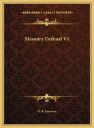 Masonry Defined V1