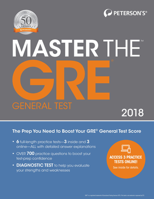 Master the GRE 2018 - Peterson's