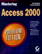 Mastering Access 2000 - Simpson, Alan, and Robinson, Celeste