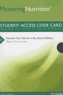 Masteringnutrition Plus Mydietanalysis -- Standalone Access Card -- For Nutrition: From Science to You