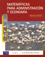 Matematicas Para Administracion y Economia
