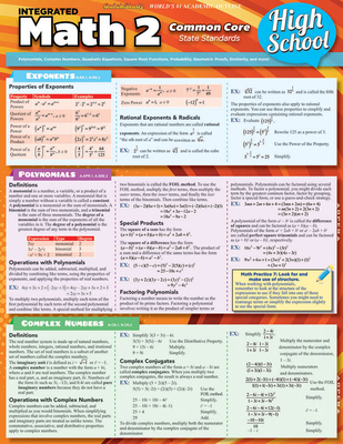 Math 2 Common Core 10th Grade: Integrated - Yablonsky, Ken