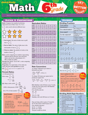 Math 6th Grade - Barcharts Inc