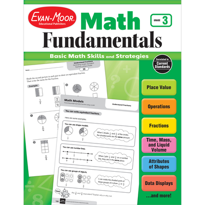 Math Fundamentals, Grade 3 - Evan-Moor Educational Publishers