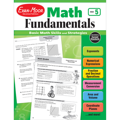 Math Fundamentals, Grade 5 - Evan-Moor Educational Publishers