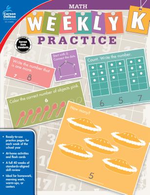 Math, Grade K - Carson-Dellosa Publishing (Compiled by)