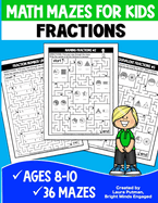 Math Mazes for Kids Fractions