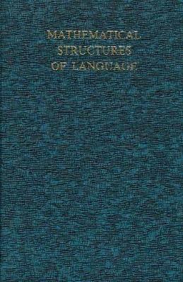 Mathematical Structures of Language - Harris, Zellig S.