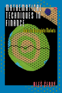 Mathematical Techniques in Finance: Tools for Incomplete Markets - Cern�, Ales (Preface by)