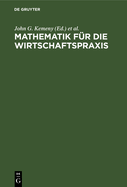 Mathematik Fur Die Wirtschaftspraxis