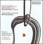 Mathieu, Chostakovitch, Mendelssohn: Concertino & Concertos