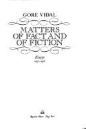 Matters of Fact and Fiction