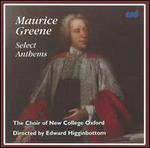 Maurice Greene: Select Anthems