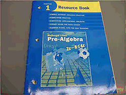 McDougal/Littell Pre-Algebra Resource Book 1