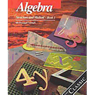 McDougal Littell Structure & Method: Student Edition Book 1 2000
