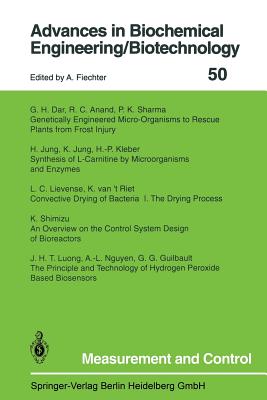 Measurement and Control - Fiechter, A. (Editor), and Anand, R.C. (Contributions by), and Dar, G.H. (Contributions by)