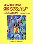 Measurement and Evaluation in Psychology and Education